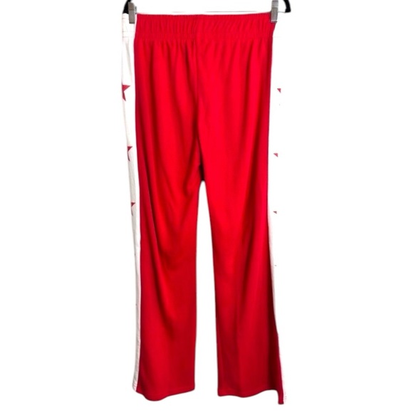 Lauren Moshi Tawny Track Pant in Red & Bone  Size Small - Picture 5 of 9